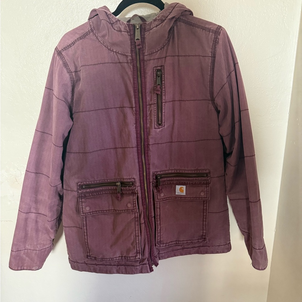 Purple Carhart jacket